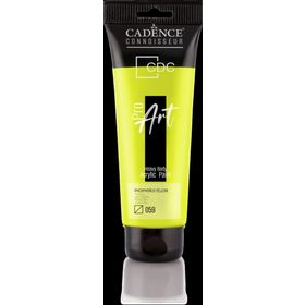 Cadence PR-059 Fosforlu Sarı 120 ml Proart Heavy Body Akrilik Boya