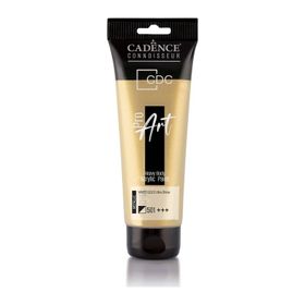 Cadence PRD-501 Beyaz Altın 120 ml Proart Heavy Body Metalik Ultra Parlak Akrilik Boya