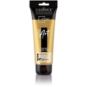 Cadence PRD-502 R. Altın 120 ml Proart Heavy Body Metalik Ultra Parlak Akrilik Boya