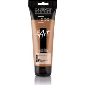 Cadence PRD-504 Bronz 120 ml Proart Heavy Body Metalik Ultra Parlak Akrilik Boya