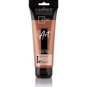 Cadence PRD-505 Bakır 120 ml Proart Heavy Body Metalik Ultra Parlak Akrilik Boya