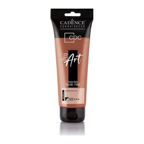 Cadence PRD-505 Bakır 120 ml Proart Heavy Body Metalik Ultra Parlak Akrilik Boya