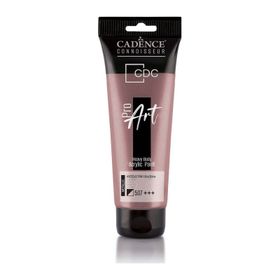 Cadence PRD-507 Antik Pembe 120 ml Proart Heavy Body Metalik Ultra Parlak Akrilik Boya