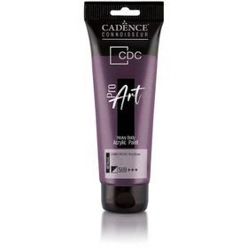 Cadence PRD-509 Koyu Orkide 120 ml Proart Heavy Body Metalik Ultra Parlak Akrilik Boya