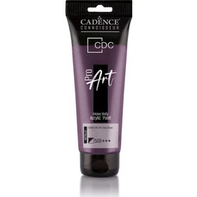 Cadence PRD-509 Koyu Orkide 120 ml Proart Heavy Body Metalik Ultra Parlak Akrilik Boya