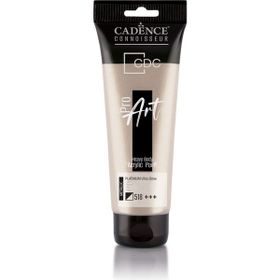 Cadence PRD-518 Platin 120 ml Proart Heavy Body Metalik Ultra Parlak Akrilik Boya