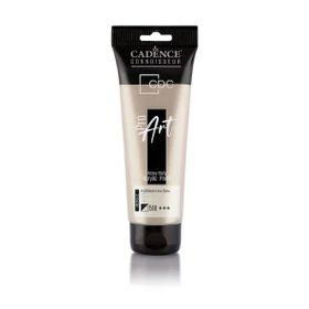 Cadence PRD-518 Platin 120 ml Proart Heavy Body Metalik Ultra Parlak Akrilik Boya