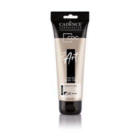 Cadence PRD-518 Platin 120 ml Proart Heavy Body Metalik Ultra Parlak Akrilik Boya