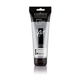 Cadence PRD-519 Gümüş 120 ml Proart Heavy Body Metalik Ultra Parlak Akrilik Boya