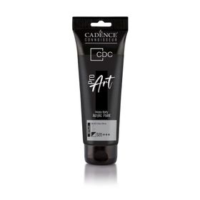 Cadence PRD-520 Siyah 120 ml Proart Heavy Body Metalik Ultra Parlak Akrilik Boya