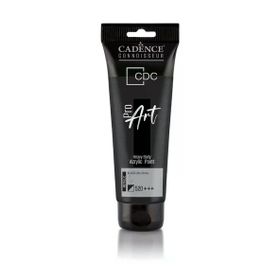 Cadence PRD-520 Siyah 120 ml Proart Heavy Body Metalik Ultra Parlak Akrilik Boya