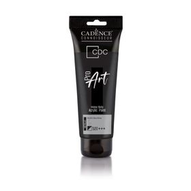 Cadence PRD-520 Siyah 120 ml Proart Heavy Body Metalik Ultra Parlak Akrilik Boya