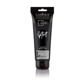 Cadence PRD-520 Siyah 120 ml Proart Heavy Body Metalik Ultra Parlak Akrilik Boya
