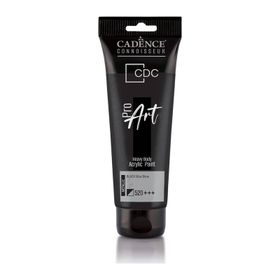 Cadence PRD-520 Siyah 120 ml Proart Heavy Body Metalik Ultra Parlak Akrilik Boya