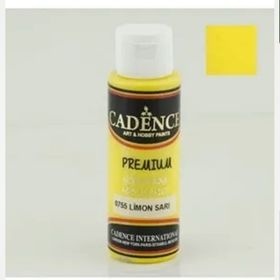 Cadence Premium 0755 Limon Sarısı 70 ML Akrilik Boya