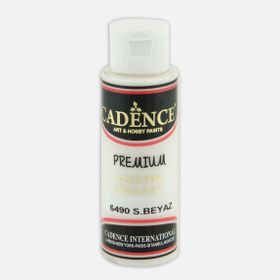 Cadence Premium 6490S S.Beyaz 70 ML Akrilik Boya