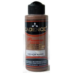 Cadence Premium Açık Kahve 120 ml Akrilik Boya
