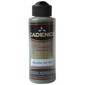 Cadence Premium Antik Yağ Yeşili 120 ml Akrilik Boya