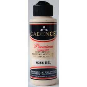 Cadence Premium Bej 120 ml Akrilik Boya
