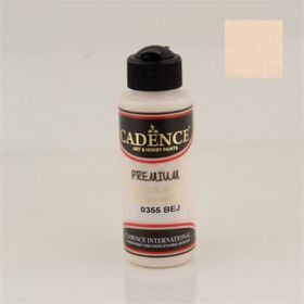 Cadence Premium Bej 120 ml Akrilik Boya