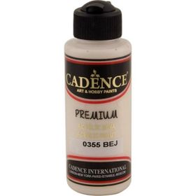 Cadence Premium Bej 120 ml Akrilik Boya