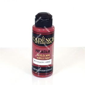 Cadence Premium Country Kırmızı 120 ml Akrilik Boya