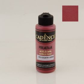 Cadence Premium Country Kırmızı 120 ml Akrilik Boya
