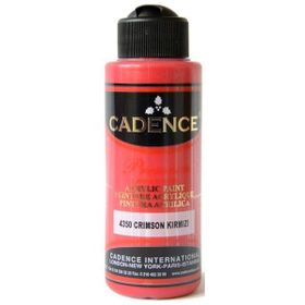 Cadence Premium Crımson Kırmızı 120 ml Akrilik Boya