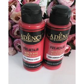 Cadence Premium Crımson Kırmızı 120 ml Akrilik Boya