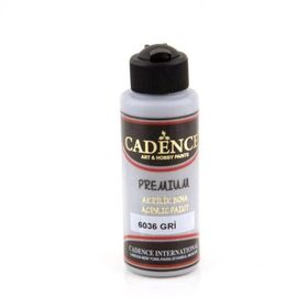 Cadence Premium Gri 120 ml Akrilik Boya