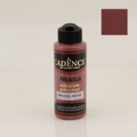 Cadence Premium Kızıl Kahve 120 ml Akrilik Boya