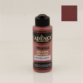 Cadence Premium Kızıl Kahve 120 ml Akrilik Boya