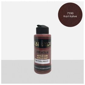 Cadence Premium Kızıl Kahve 120 ml Akrilik Boya
