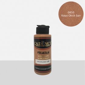 Cadence Premium Koyu Oksit Sarı 120 ml Akrilik Boya