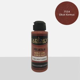 Cadence Premium Oksit Kırmızı 120 ml Akrilik Boya