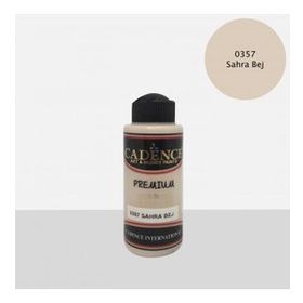 Cadence Premium Sahra Bej 120 ml Akrilik Boya