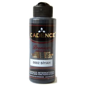 Cadence Premium Siyah 120 ml Akrilik Boya