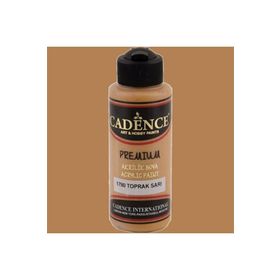 Cadence Premium Toprak Sarı 120 ml Akrilik Boya