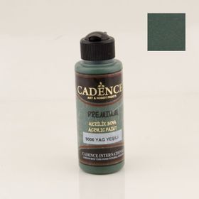 Cadence Premium Yağ Yeşili 120 ml Akrilik Boya