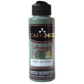 Cadence Premium Yağ Yeşili 120 ml Akrilik Boya
