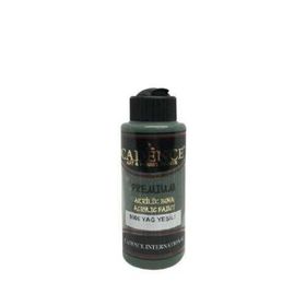 Cadence Premium Yağ Yeşili 120 ml Akrilik Boya
