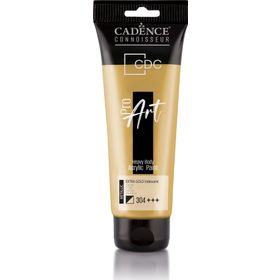 Cadence PRM-304 Extra Altın 120 ml Proart Heavy Body Akrilik Boya