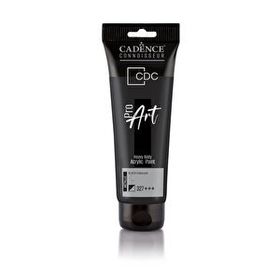 Cadence PRM-327 Siyah 120 ml Proart Heavy Body Akrilik Boya