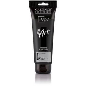 Cadence PRM-327 Siyah 120 ml Proart Heavy Body Akrilik Boya