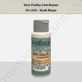 Cadence S. Beyaz Very Chalky Enamel Cam 59ml Seramik Boya