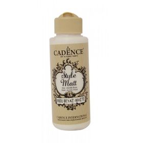 Cadence S9001 Beyaz Mat 120 ml Akrilik Boya