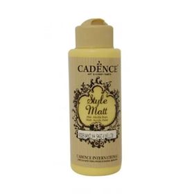 Cadence S9008 Vanilya Sarı Mat 120 ml Akrilik Boya