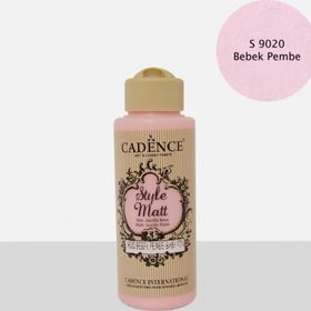 Cadence S9020 Bebek Pembe Mat Akrilik Boya