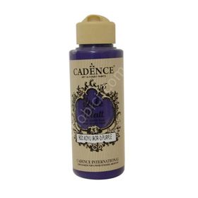 Cadence S9021 Koyu Mor Mat 120 ml Akrilik Boya