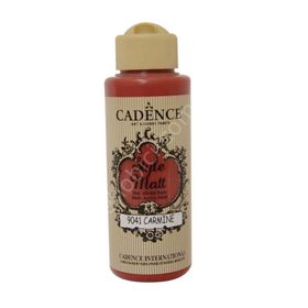 Cadence S9041 Carmine Mat 120 ml Akrilik Boya